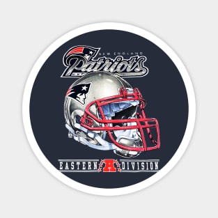 New England Patriots - Football Helmet Magnet